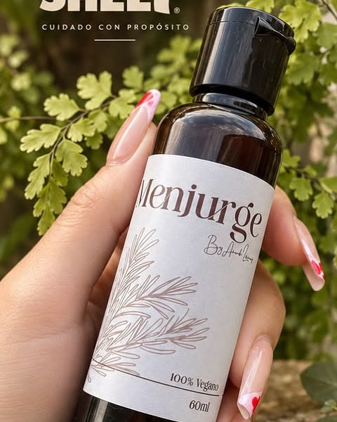 El Menjurge Pelo y Barba, aceite capilar de 60 ml de The Black Sheep